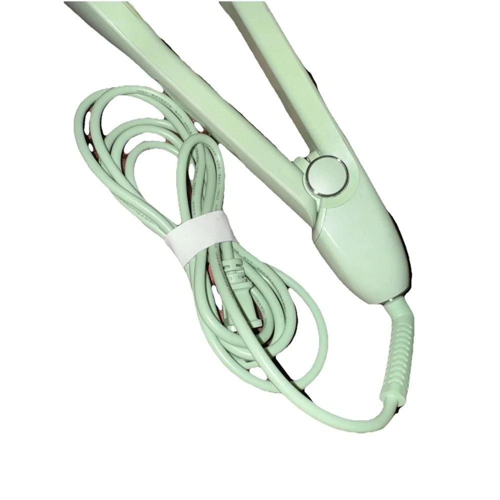 Nori Press Compact Handheld Steam Iron Mint Green N2-1GN 6 Fabric Heat Settings